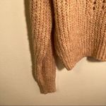Topshop Pointelle Neppy Knitted Jumper Pink Photo 6