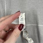 Lululemon Grey Striped Long Sleeve Hooded Top Photo 6