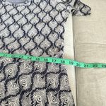 LuLaRoe Nicole Fit & Flare Dress Sz 3XL Graphic Peacock Plume Pattern Bohemian Photo 6