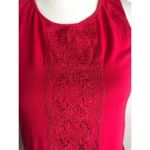 Adrianna Papell • Embroidered Peplum Tank Top Photo 2