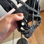 Lululemon  Energy Bra Sz:8 Mini Splatter White Black NWOT Photo 4