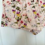 Hill House Home The Audrey Shorts Small Floral Linen Blend Lined Elastic Waist Photo 7