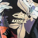 Axesea Flora Retro One Piece Fairy Floral Sleeveless Swimsuit Size 4 Black Photo 4