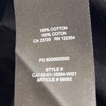 Aritzia  Sunday Best Black Knit Short Sleeve Pullover Crop Tee T-Shirt Top Sz XS Photo 3