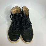 UGG  Gradie black leather high top sneakers women’s size 7.5 casual timeless Photo 1