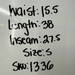 American Giant Black Jogger Sweatpants Drawstring Waist Size S Made in USA Photo 7