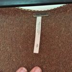 Free People ‎ Oversized Brown Wool Linen Sweater Size Small Photo 2