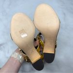 Giuseppe Zanotti NEW  Arya Leather Chain Link Block Heel Sandals Sexy Gold 35.5 Photo 8