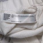 Eileen Fisher NWT White Mid-Thigh Shorts Drawstring Casual Small Photo 5