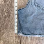 Madewell  High-Rise Mid-Length Denim Shorts Woodvale Wash: TENCEL™ Denim Edition‎ Photo 4