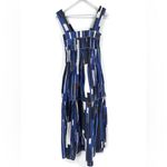 Plan C Rhythm Maxi Dress Blue Size‎ 34 US XS Photo 4