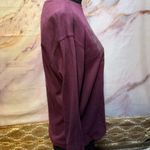 Victoria's Secret PINK Maroon Sweatshirt Photo 2