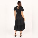 Petal and Pup  Black Midi Dress Photo 2