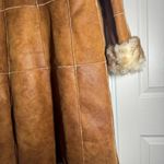 wilson's leather VINTAGE • Wilson’s Leather • Faux Leather Coat • Brown • Faux Fur • Small Photo 14