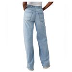 American Eagle Super High-Rise Baggy Wide-Leg Jeans - Size: 6 Regular Photo 1
