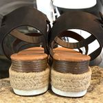 Shoe Land Stylish Black Platform Espadrilles Photo 2