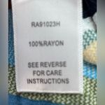 Aakaa  M Striped V-Neck Romper with Tassels Photo 7