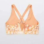 Aerie New OFFLINE Shine Strappy Back Sports Bra w/removable pads & adjustable straps Photo 1