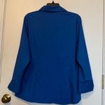 Riders By Lee  Women's Blue Button-Down Shirt Photo 4