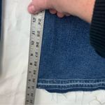 Levi's  size 29 Ribcage bell dark wash denim jeans raw hem flare retro Photo 10