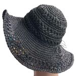 Panama Jack CROCHETED TOYO SUN HAT Photo 0