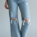 Aeropostale Boyfriend Flare Distressed Jeans Size 10 Photo 0