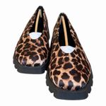 Katy Perry  Collections The Daarling Leopard Satin Lug Sole Loafer NIB Size 11 Photo 0