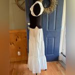 By The River Black & White Vest Maxi Dress with decorative sleeves Size M NWT Size M Photo 2