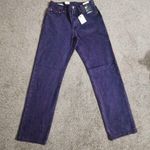 Levi's ® Premium 501® ‘90S Women’s Colored Denim Jeans in Chroma Acid Purple Photo 3