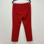 Alice + Olivia Alice‎ & Olivia Womens Pants 6 Ruby Red Holiday Trouser Career Tapered NEW Party Photo 4