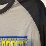 South Dakota State University Jack Rabbits Pima Apparel Women's Tee Shirt, Med Gold Photo 1