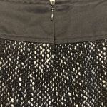 Vera Wang Lavender Label Tweed Wool Silk Black White Pencil‎ Skirt Career Size 8 Photo 4