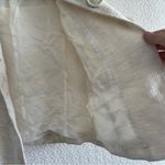 Tory Burch Women’s Cream White Tweed Buttons Coat Blazer Size 2 Photo 11