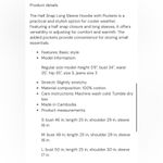 Zenana Outfitters NWT Half Snap Long Sleeve Pocket Hoodie In Washed Blue Photo 4