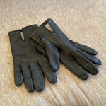 Leather gloves by Superb size 7.5 a luxury leather company in Italy Black Photo 1