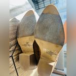 Mossimo Supply Co Boots Womens 6.5 Western Ankle Bootie Brown Faux Suede Heels Photo 4