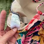 Kona Sol  Floral Hibiscus One Piece Swimsuit Size 20W Bikini Strappy Ruched Photo 6