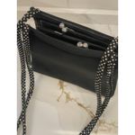 Vtg Judith Leiber Black Satin Bag Rhinestone Evening Purse Bonwit Teller‎ Dressy Photo 5