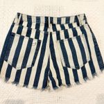 Show Me Your Mumu Blu 30 Arizona high waist frayed hem jean shorts SH2 2840 Photo 6