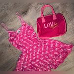 PINK - Victoria's Secret RARE VINTAGE PINK 86’ Victoria's Secret - Love & Romance mini dress with purse Photo 6