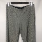 Dalia Black & White Checkered Plaid Skinny Stretch Legging Pants 10 Photo 2