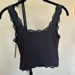 SKIMS  Fits Everybody Lace Tank Onyx NWT Size M black Photo 3