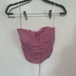 ZARA  Pink Mesh Detail Top Photo 3