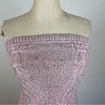Anthropologie Maeve Hera Knit Lilac Strapless Top Photo 3