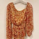 NWT Gilner Farrar Raven Top Size Medium Red Photo 0