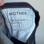 MOTHER Denim NWT  Runaway Midnight Storm Dark Wash Solid Flare Crop Flare Size 26 Photo 7