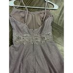City Vibe  Juniors' Sleeveless Glitter Ball Gown Lavender Size 5 Photo 11