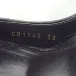 Dolce & Gabbana Mary Jane Pumps Black Baroque DG Logo Heel Size 38 Designer Photo 6