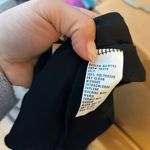 Nicole Miller  Atelier Black Long Sleeve Ruffle Wrap Dress Photo 4