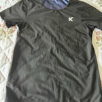 Women’s sauna suit Teeshirt heat trapping body shaper Exercise top Medium Black Photo 0